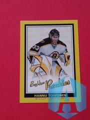 2005-06 Bee Hive Rookies Yellow #109 Hannu Toivonen RC Boston Bruins